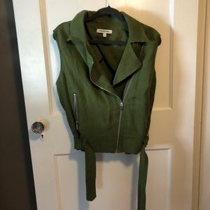 Elizabeth and James linen blend vest